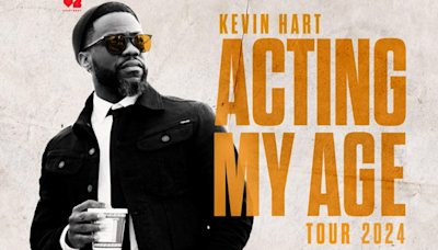 Kevin Hart to complete his 2024 "Acting My Age" tour with a homecoming stop in Philadelphia this December