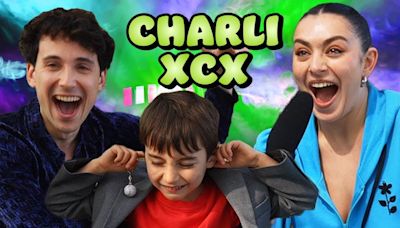 Charli XCX Learns About Partying From Little Kids: Watch