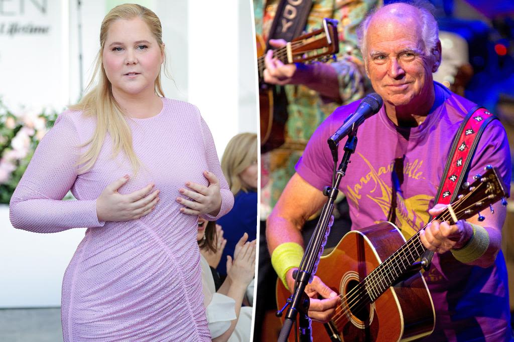 Amy Schumer pulled a racy prank at Jimmy Buffett’s memorial