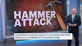 Man arrested for striking man with hammer during argument