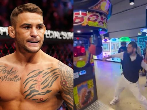 Dustin Poirier reacts to viral video of Islam Makhachev hitting a punching machine ahead of UFC 302 headliner | BJPenn.com