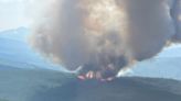 Wildfire burning south of Princeton, B.C., grows to 911 hectares