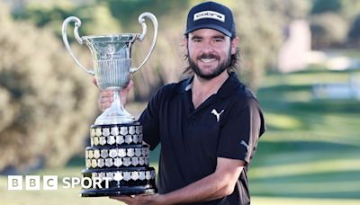 Spanish Open: Angel Hidalgo beat Jon Rahm in play-off to win first title