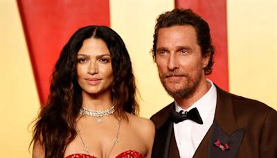 Matthew and Camila McConaughey go pantsless again for Pantalones tequila promotion