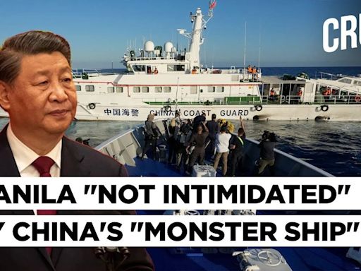China's "Monster Ship" Anchors "800 Yards" From Philippines Vessel, Manila "Won't Be Intimidated" - News18