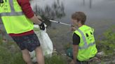 High school seniors spend hours cleaning up park for senior project