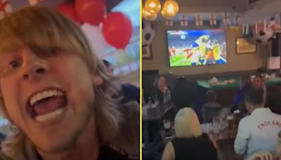 Paddy Pimblett aims X-rated rant England fans in pub as he celebrates Spain win