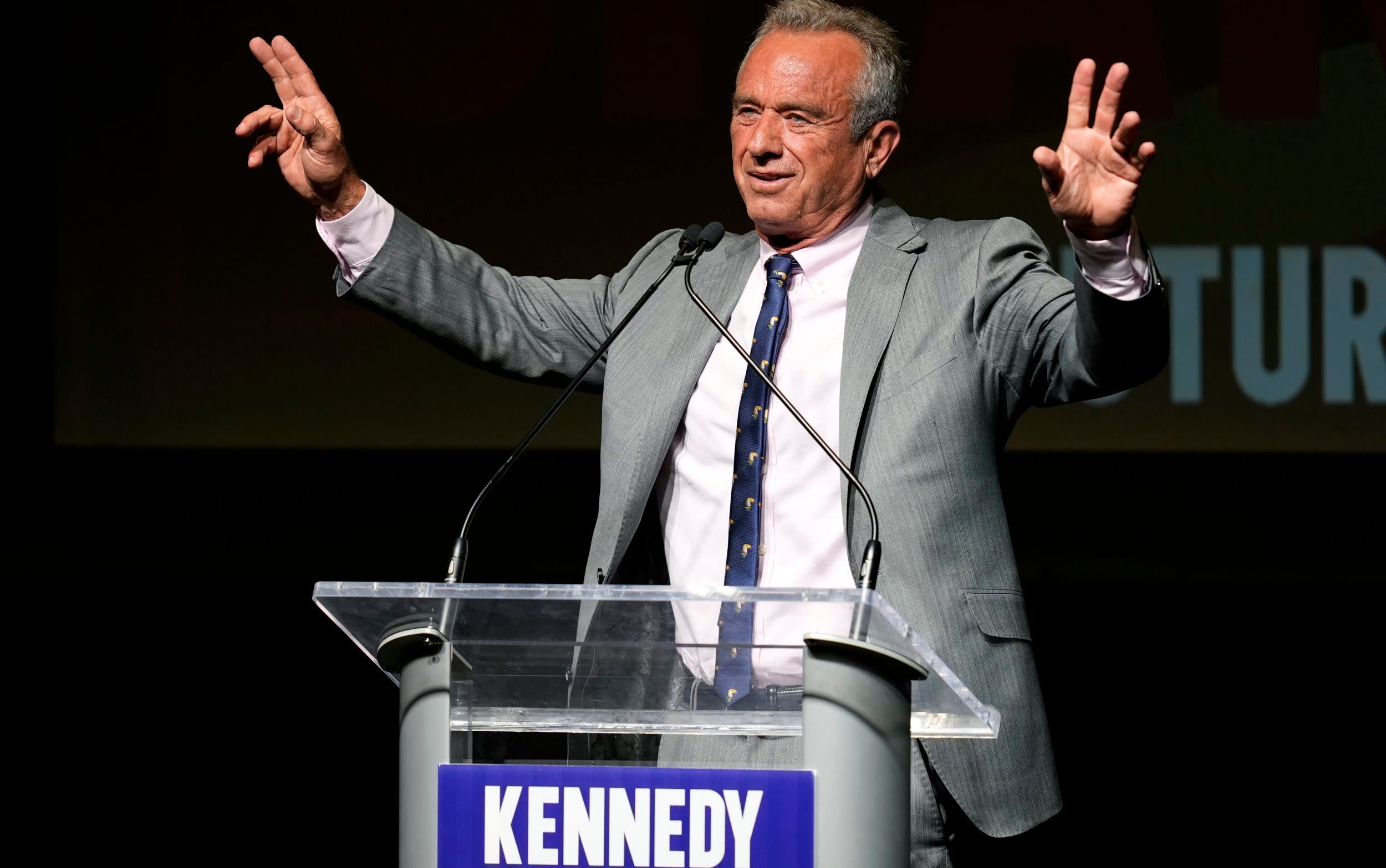 ‘A worm ate part of my brain,’ says Robert F Kennedy Jr