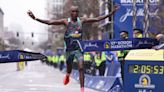 Evans Chebet repeats as men's champ at Boston Marathon; Hellen Obiri wins women's race