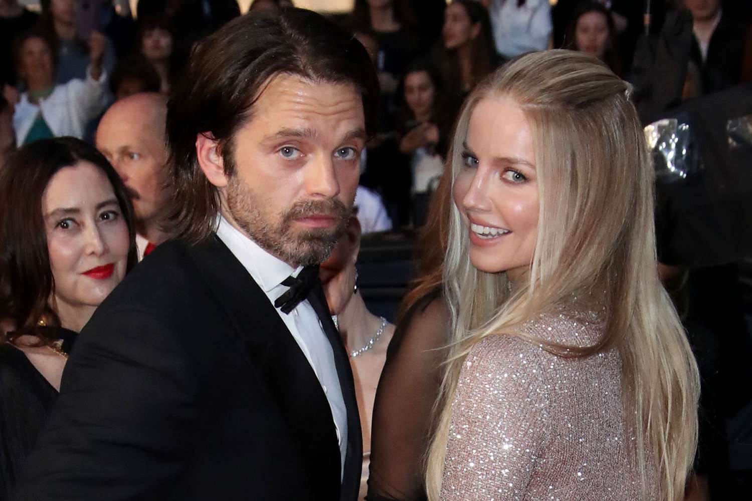 Sebastian Stan and Annabelle Wallis Spotted Together on Cannes Film Festival Red Carpet