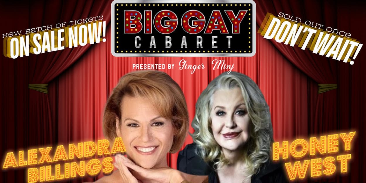 Alexandra Billings and Honey West Will Perform The Big Gay Cabaret at The Mercury Theater Chicago