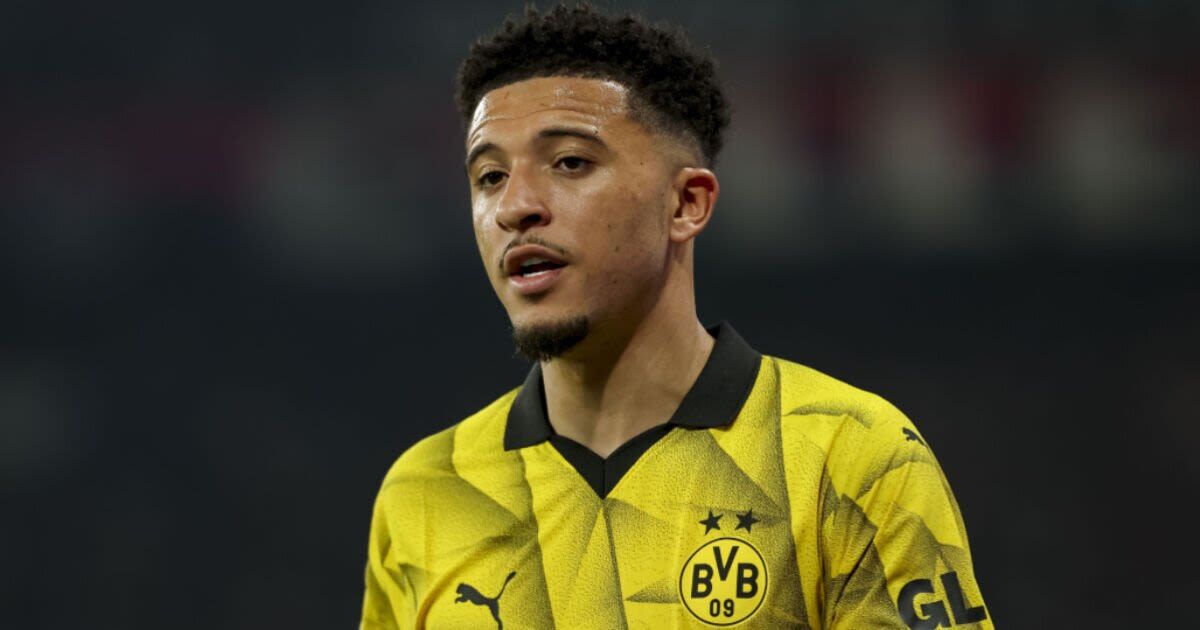 Jadon Sancho drops clue where he'll be playing next season with £3.8m purchase