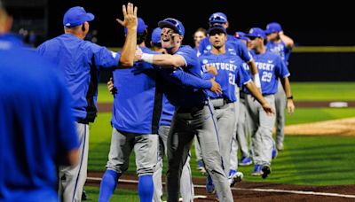 Kentucky baseball beats Indiana State in 2024 NCAA tournament, advances to super regionals