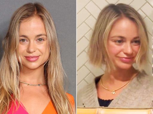 Lady Amelia Windsor Debuts Short Haircut at Meghan Markle's Wedding Reception Stylist's Salon