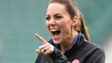 Everyone Is Loving These Pictures of Kate Middleton Being Thrown Around by Rugby Players