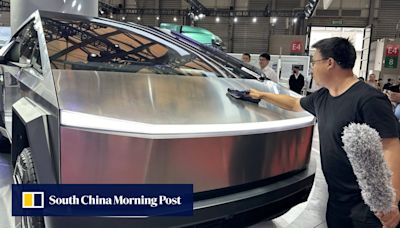 Tesla’s Cybertruck draws gawkers, orders in China despite 2026 availability