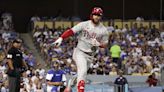 Bryce Harper, Phillies overwhelm Julio Urías in third straight win over the Dodgers