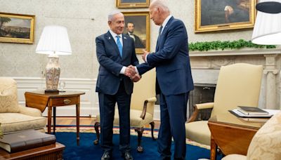 Biden y Harris se reúnen por separado con el primer ministro israelí en la Casa Blanca