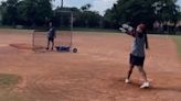 Manny Ramirez still has a nice swing at 51 years old