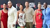 George Kittle’s Wife Claire Goes Fiery in Red Wetlook Dress by Di Petsa, Kristin Juszczyk Blooms in Magda Butrym Florals and More...