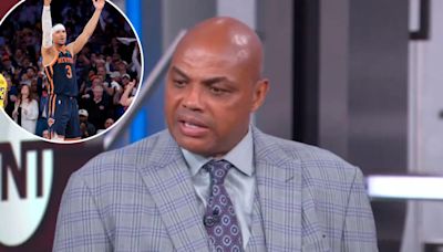 Charles Barkley had some weird Knicks anger after their Game 2 win