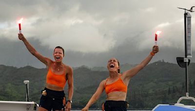 Friends dubbed 'Team Wild Waves' set new record for rowing Pacific