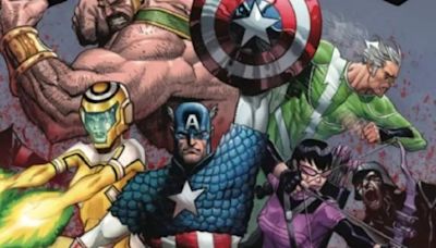 Avengers #14 Blood Hunt Tie-In Reveals New Shield for Captain America