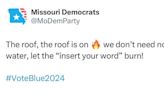 MO Democratic Party reprimands staff after post suggested house with Trump flags ‘burn’