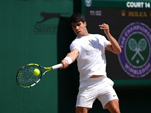 Novak Djokovic vs. Carlos Alcaraz, por la final de Wimbledon, en vivo