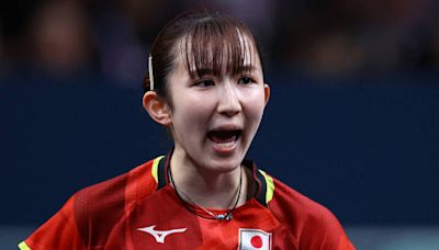 帶傷擊退南韓美少女申裕斌 早田希娜奪下女單銅牌