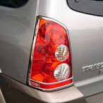 圓夢工廠 Mazda 馬自達 Tribute 邱比特 2006~2010 改裝 鍍鉻銀 車燈框飾貼 後燈框 尾燈框
