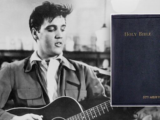 Elvis Presley's Bible found on nightstand after he died is up for auction