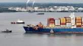 Cargo ship that collapsed Baltimore bridge moved from collision site