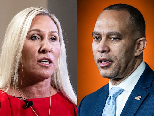 Opinion | Hakeem Jeffries is the beneficiary of Marjorie Taylor Greene's latest stunt