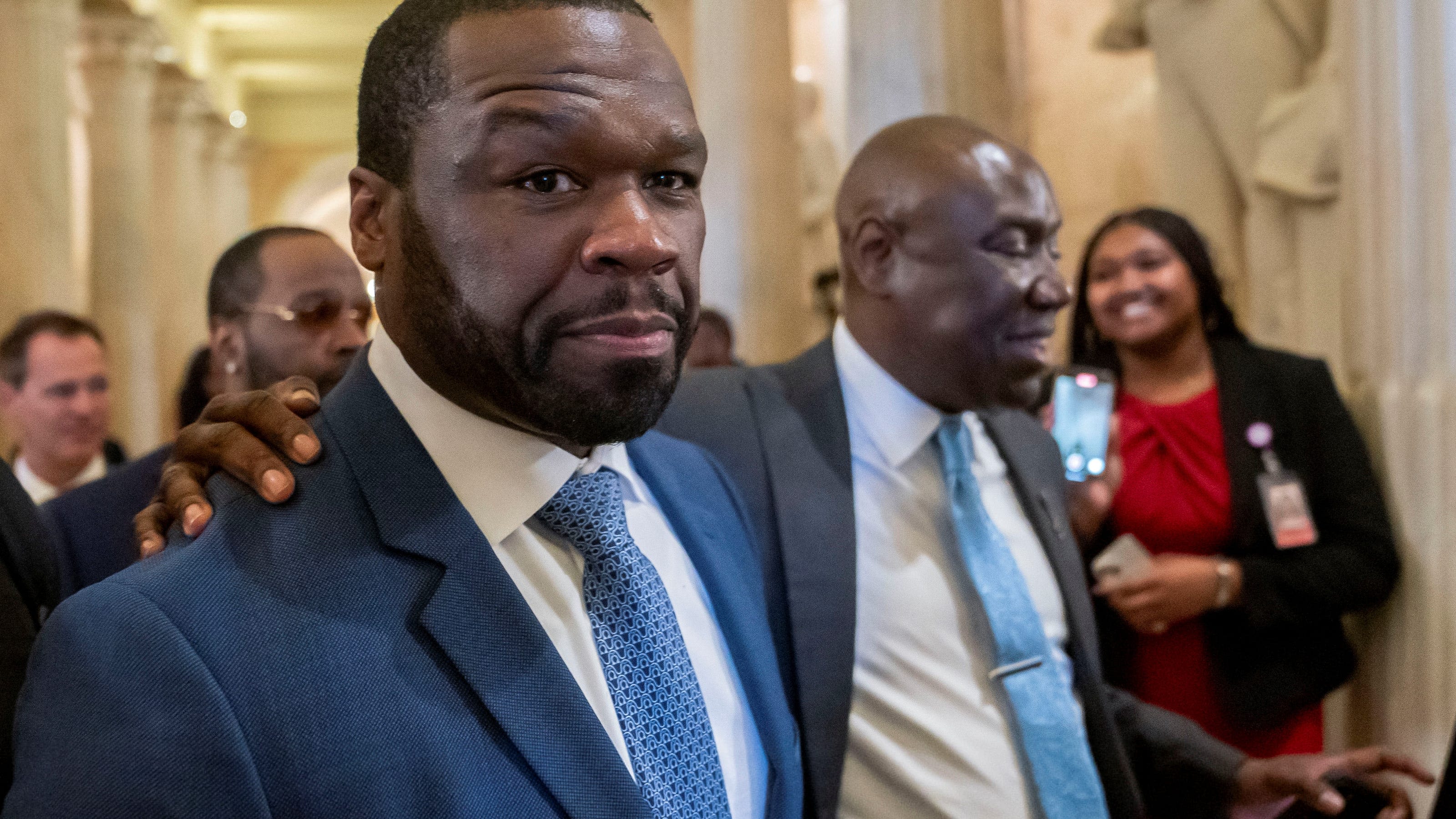 Why was 50 Cent on Capitol Hill? Rapper makes surprise visit