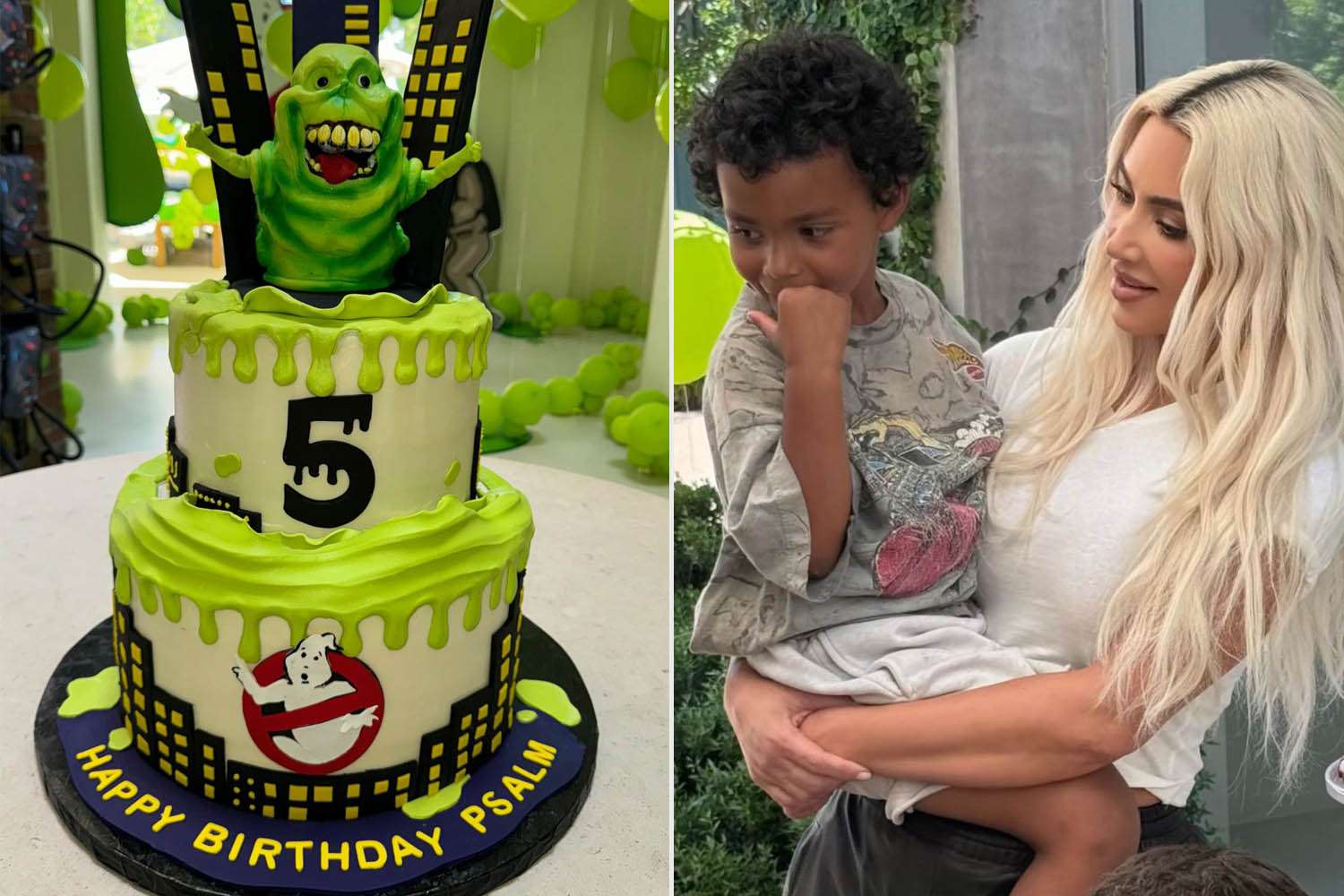 Kim Kardashian Posts All the Details of Psalm's Ghostbusters-Themed 5th Birthday Party — See the Photos!