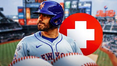 Mets' J.D. Martinez Exits Athletics Game With Injury Scare