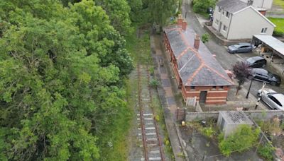 The train station frozen in time that's now up for auction | ITV News