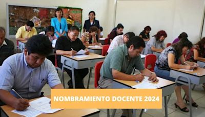 Inscripción para el Nombramiento Docente 2024 inicia este 15 de abril: ¿cuál es el siguiente paso?