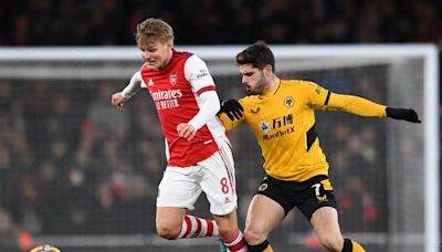 ‘He’s always involved’…Theo Walcott seriously impressed by £30m Arsenal player at Wolves