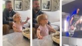 This video of Ozzy Osbourne’s granddaughter watching her ‘Papa’ on TV is too cute for words