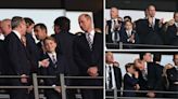Smiling Prince George attends Euro 2024 final with Prince William as England face off against Spain