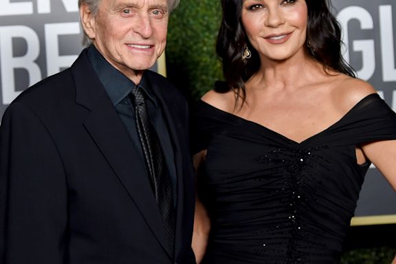 Catherine Zeta-Jones Bares All in Nude Photo for Michael Douglas’ Birthday - E! Online