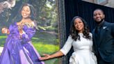 Oprah Winfrey dons purple gown for Smithsonian painting: Inside the portrait unveiling