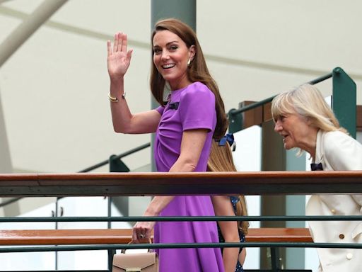 Kate Middleton Gets a Standing Ovation While Attending Wimbledon With Princess Charlotte Amid Cancer Battle: Watch