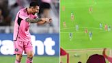 El golazo de Lionel Messi en la derrota del Inter Miami filmado desde la tribuna y la singular teoría sobre su nuevo festejo