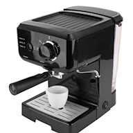 Brews a concentrated shot of coffee Uses pressurized water to extract flavor from finely ground coffee Can be used to make a variety of coffee drinks Expensive and requires some skill to use
