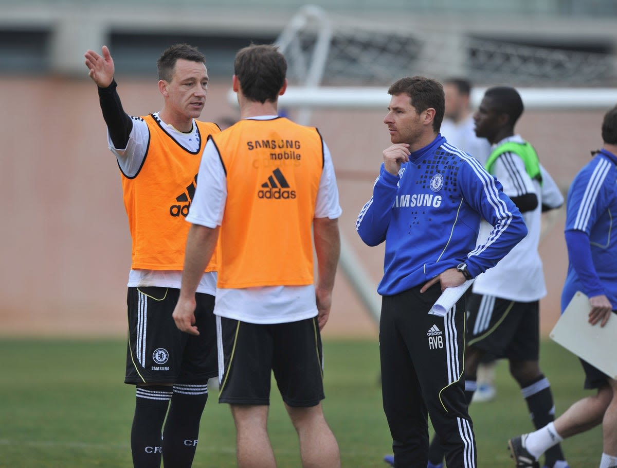 John Terry reveals shock plane dispute made Andre Villas-Boas failure at Chelsea inevitable