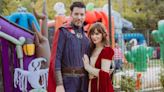 Jonathan Scott and Zooey Deschanel Dress as Dr. Strange and a Princess in Sweet Halloween Photos