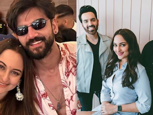 Sonakshi Sinha & Zaheer Iqbal To Register Marriage At Bride's Bandra Home, Brothers Luv-Kush Missing At Celebrations